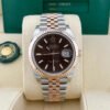 2023 Rolex Datejust 41 Two-Tone / Fluted / Chocolate / Jubilee