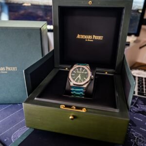 23 Audemars Piguet Royal Oak 41mm Green Dial