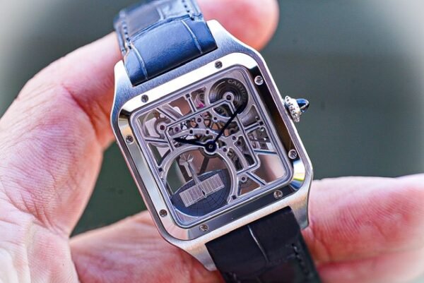 Cartier Santos Dumont Skeleton WHSA0032