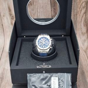 Hublot Big Bang Unico Blue Titanium Up for sale is this stunning big bang unico titanium blue!