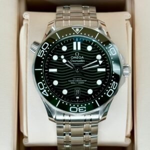 NEW 2023 Omega Seamaster Diver 300M 42mm 21030422110001 Green Dial