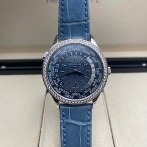 Patek Philippe World Time Complication 36mm 7130G Blue Dial