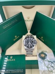 Rolex 126610LN Black Submariner, fresh new dated 03-2024