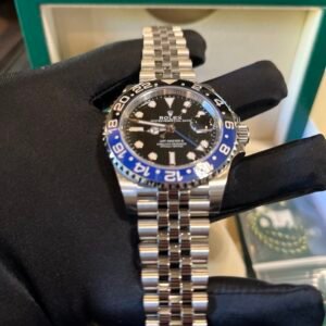 Rolex 126710BLNR GMT Batgirl jubilee Bracelet fresh new dated 03-2024