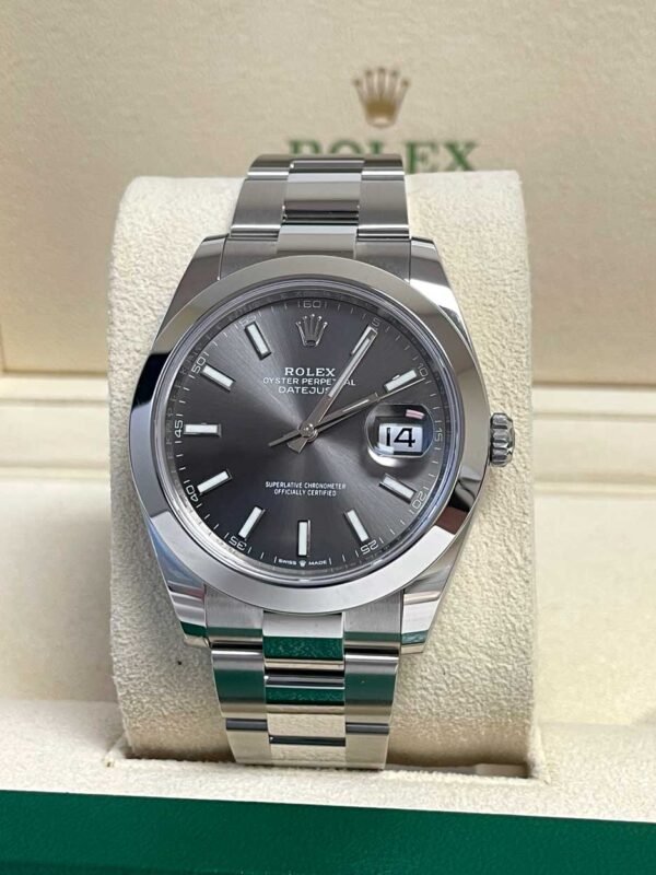 Rolex Datejust 41 Rhodium 126300 LNIB