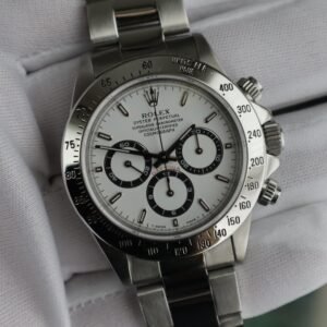 Rolex Daytona 16520 “Zenith” Service Papers White Dial Neo Vintage Patina