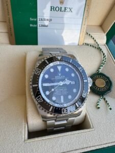 Rolex Sea Dweller Deepsea James Cameron 126660 watch and card -1 link 2018